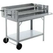 Royal Food CB 550S - Holzkohlegrill - mit doppeltem Grillrost aus Edelstahl