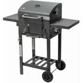 Activa Mr. GARDENER Holzkohlegrill „OTTAWA SP“, BBQ-Grillwagen, mit Deckel, Grillfläche...