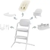 Cybex GOLD Bundle Treppenhochstuhl Lemo 2.0 5-in-1 Set, weiss