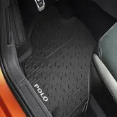 Volkswagen Polo 6 Gummifußmatten Allwettermatten 2 Stück 2G106150282V