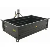 Blackstone Heckcontainer B-TB 200 - Kippbar - 3 abnehmbare Bordwände