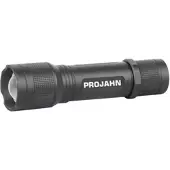 Projahn LED Akku Taschenlampe PJ2000, 20 W, 5 Leuchtmodi, dreistufig dimmbar, USB‑C, inkl. Akku & Batteriehalter, 180 mm, 0,295 kg
