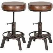 CLP 2er Set Hocker Destin Bronze