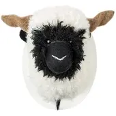 Båden Kleiderhaken Tiermotiv - Funktionshaken aus Metall mit charmantem Design, Schaf ...