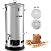 Vevor elektrisches Bierbraugerät Bierbrauanlage Braukessel 30 L Hausgebrauch