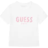GUESS T-Shirt J6RI24 K6YW4 Weiß Regular Fit 140