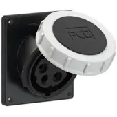 Pce 4152-7 CEE-Anbausteckdose schräg (92x100mm) 16A 5p 7h IP67 41527