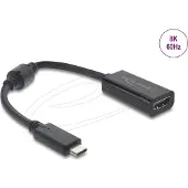 DeLOCK USB Type-C Adapter zu HDMI (DP Alt Mode) 8K 60 Hz schwarz