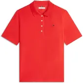 Tommy Hilfiger 1985 Regular Fit Pique Polo Shirt, Polohemd, Erwachsener, Weiblich, Mehrfarbig, S, Polokragen