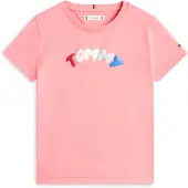 Tommy Hilfiger T-Shirt KG0KG09246 Hellrosa Regular Fit