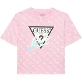 GUESS T-Shirt J6RI08 K6YW4 Rosa Regular Fit