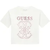 GUESS T-Shirt J6RI22 K8HM4 Weiß Regular Fit 164