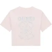 GUESS T-Shirt J6RI22 K8HM4 Rosa Regular Fit 164