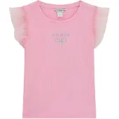 GUESS T-Shirt K6RI12 KCU20 Rosa Regular Fit 86