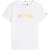 Tommy Hilfiger T-Shirt KG0KG09246 Weiß Regular Fit