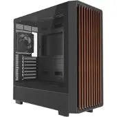 Dutzo C740 Airflow Wood - Gehäuse - Miditower - Schwarz