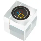 Tecnolumen Cubelight Clock, schwarz
