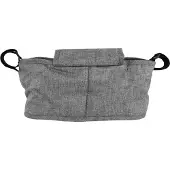 MonsterShop Haustierwagen Fronttasche – gewebtes Grau