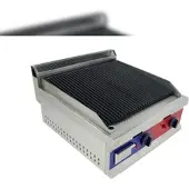 GASFRIT – Gasgrill mit doppeltem Lavasteinrost 668 x 430 x 270 mm