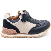 Bisgaard Kinder Walde Klettverschlussschuhe Navy