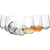 OEM Elegantes Glaswaren Set - Klassisches Design - 6 Stück - Kristallglas