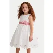 Abel & Lula Elegantes Kleid 5035 Weiß Regular Fit