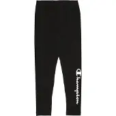Champion Leggings "BASICS Leggings Large Logo" für Kinder geeignet, ohne Verschluss, aus Baumwolle und Elasthan