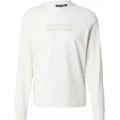 Napapijri Longsleeve Herren Box Logo 1 White Whisper-M