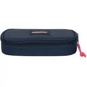 Eastpak Schlampermäppchen Oval Single Kontrast Saffron dunkelblau