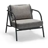 Stern Ära LOU Lounge Sessel Aluminium Gestell