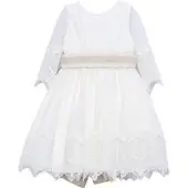 Abel & Lula Elegantes Kleid 5028 Weiß Regular Fit