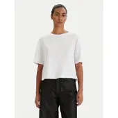 Armani Exchange für Damen. XW001836AF10356U0002 Freizeit-T-Shirt weiß (S), Lässig, Baumwolle, Langarm