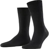Falke Businesssocken Bristol Pure Socken in Schwarz | Gr.: 39/40