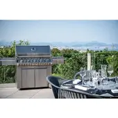 Napoleon Prestige PROTM 665 Propangasgrill mit Infrarot-Heck- und Seitenbrennern