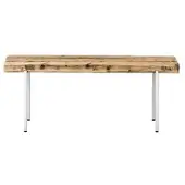 Weld & co Sitzbank Altholz 01 M 117 x 40 x 45 weiß