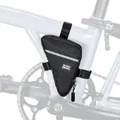 RockBros Dreieckige Rahmentasche Fahrrad Schwarz 0,3l