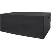 Ebuy24 Liva Schutzhülle für Gartenmöbel Luxus 1 Tisch, 4 Stühle wasserabweisend schwarz.