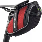 RockBros Wasserdichte Fahrrad-Satteltasche Rot 1.2L