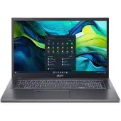 Acer Aspire 17 Notebook/Ultrabook, A17-51M, 17.3" FHD 1920x1080 60 Hz, Intel Core 7 150U, 16 GB RAM, 1 TB SSD, Intel Graphics, Windows 11 Home, German Keyboard, Grau