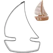 Orion Ausstechform Stahl Segelboot 8,5 cm