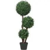 HOMCOM Künstliche Pflanze-Ø30 x 100H cm-Grün | Gr.: onesize
