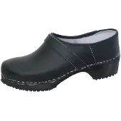 Saliha Clogs  Wolfgang geschlossen in schwarz in schwarz | Gr.: 45