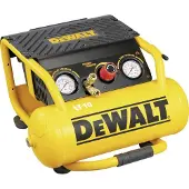 DeWalt Kompressor DPC10RC-QS, 77 dB(A), 1500 W, 230V, 10bar, ölfrei, mit Druckminderer & Manometer, Kesselinhalt 10L