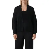Comma Strickjacke mit Glitzerfäden, ohne Verschluss