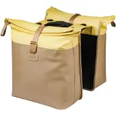 Basil Doppelpacktasche Vive MIK 28-35L 14 x 30 x 38 cm - sand/gelb
