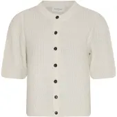 MSCH Copenhagen Damen Pullover & Cardigans Mschjinie Hope 2/4 Cardigan - Gebroken Wit - Größe M/L
