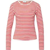 Comma T-shirts Red Größe: 34 | Longsleeves Outlet | Damen | Rot