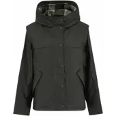 Barbour Jacke Ornella Wax Jacket Damen Archive Olive Ancient-14