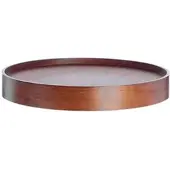 Softline Tablett Drum Nussbaumlaminat braun, Designer Design Team, 7.4 cm