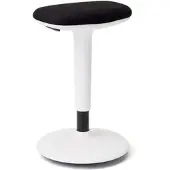Konig + Neurath Hocker oder Stehhilfe Quick III Gestell weiß, 37x53.5-75x24 cm